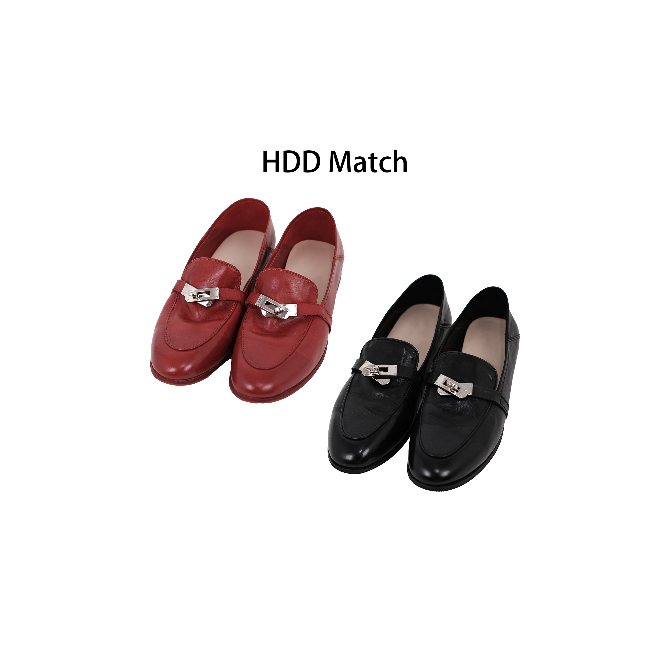 HDD- "锁 扣"  秋季女款定制百搭气质小皮鞋  Y8519