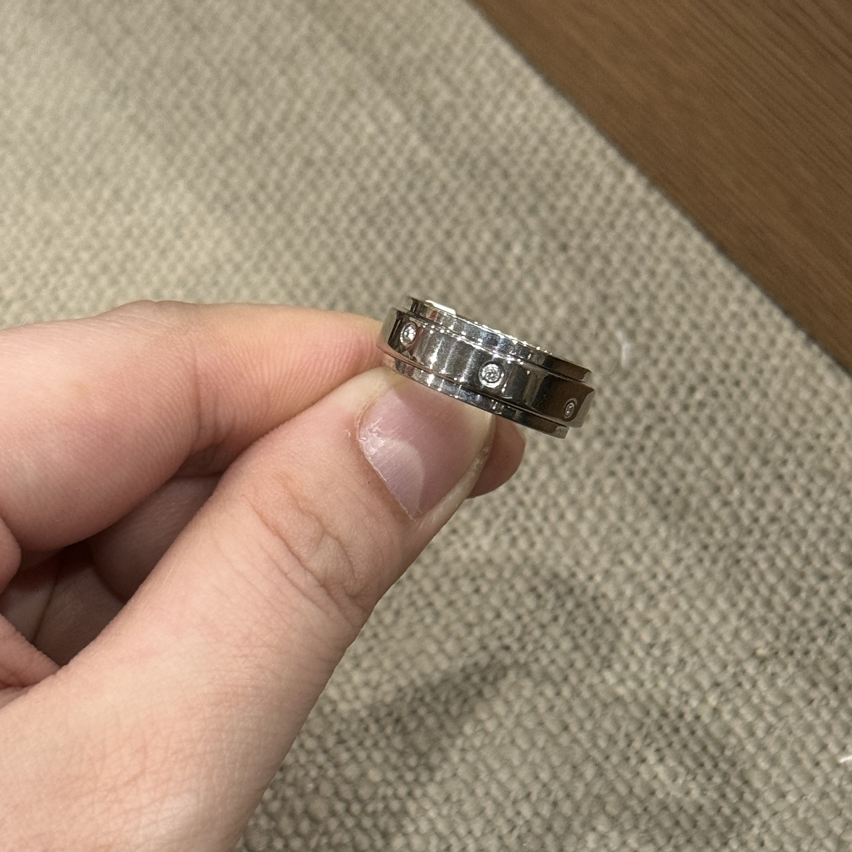 99新 Piaget/伯爵 53码 伯爵/戒指/9698