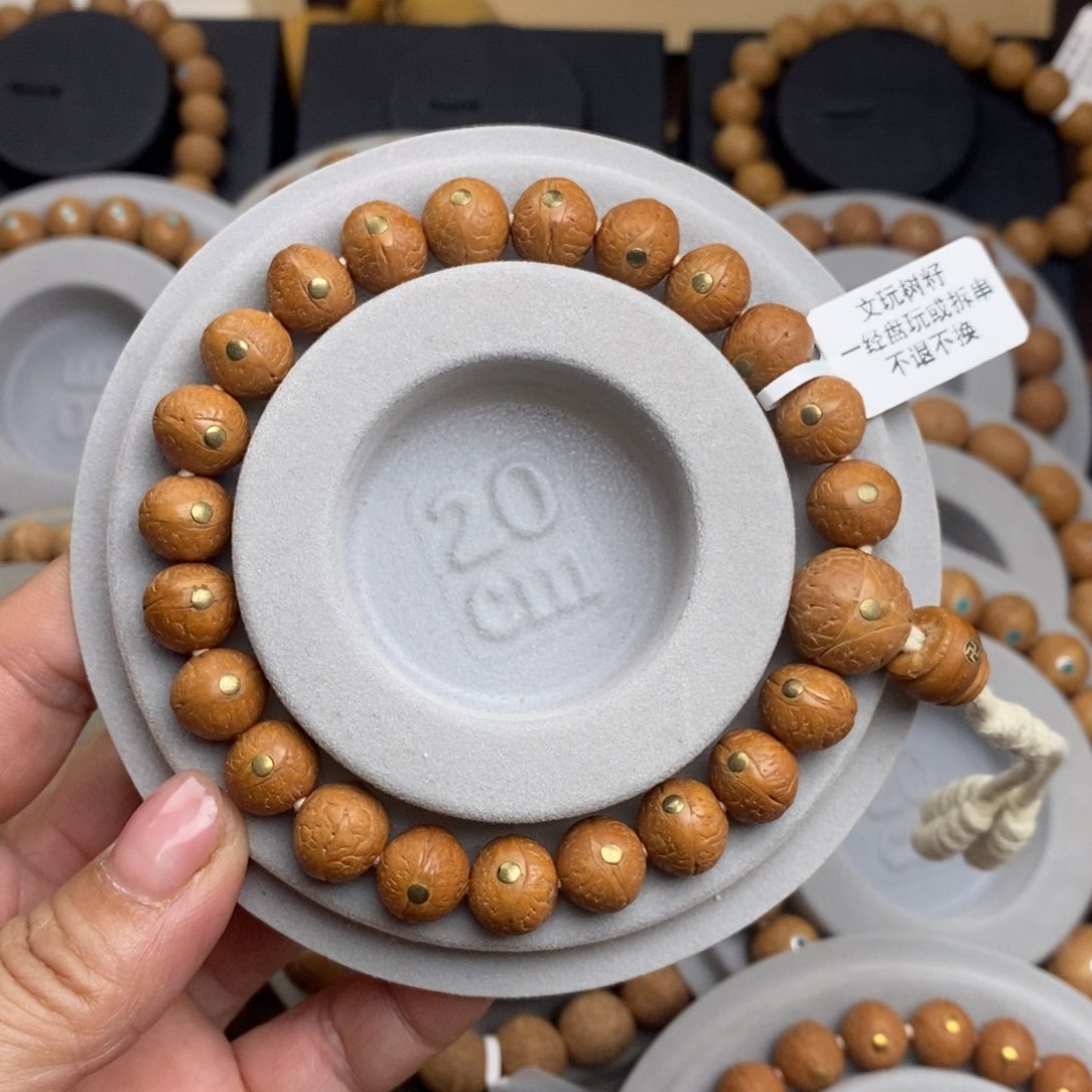 凤眼菩提手串11mm铜钉福利