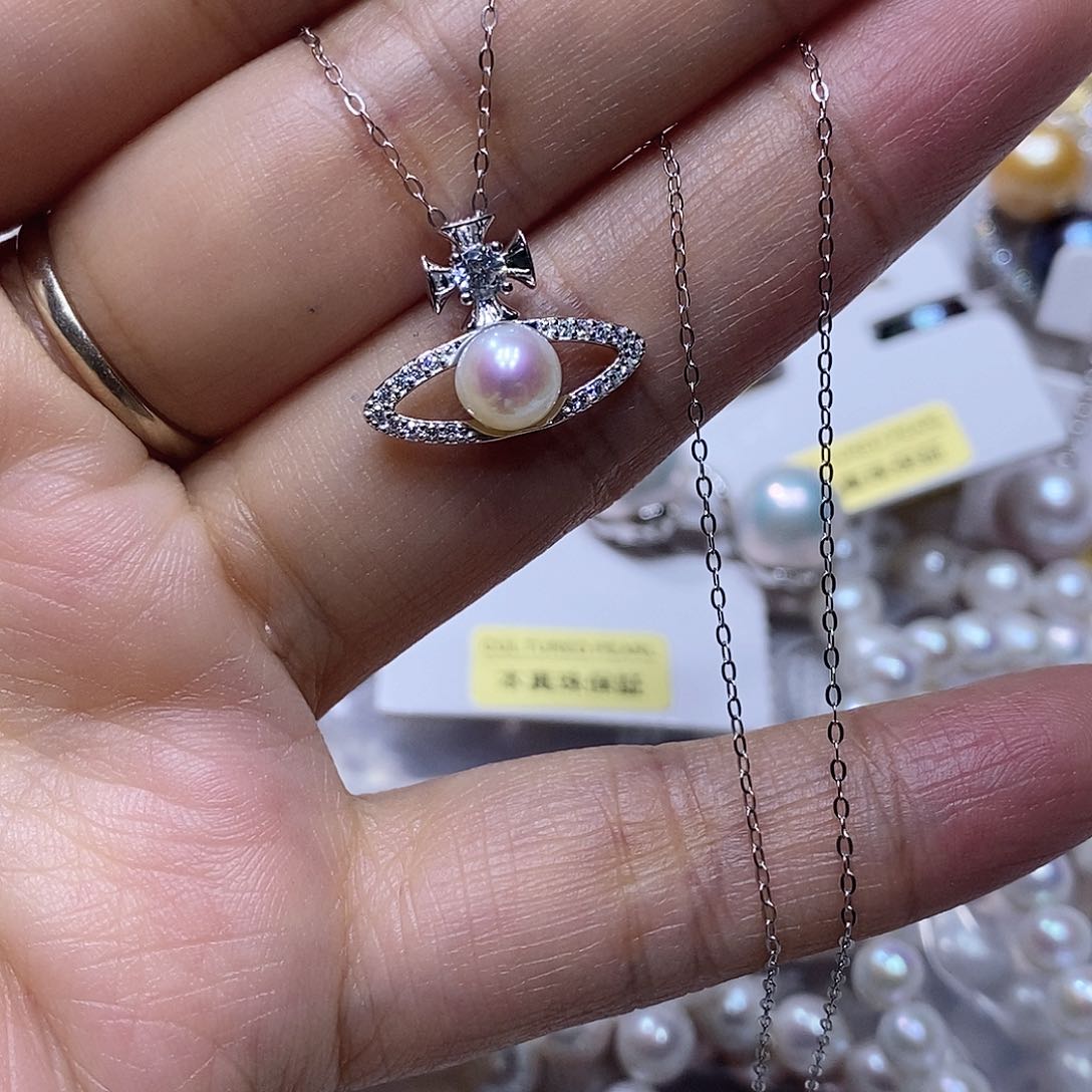 未镶嵌淡水珍珠吊坠