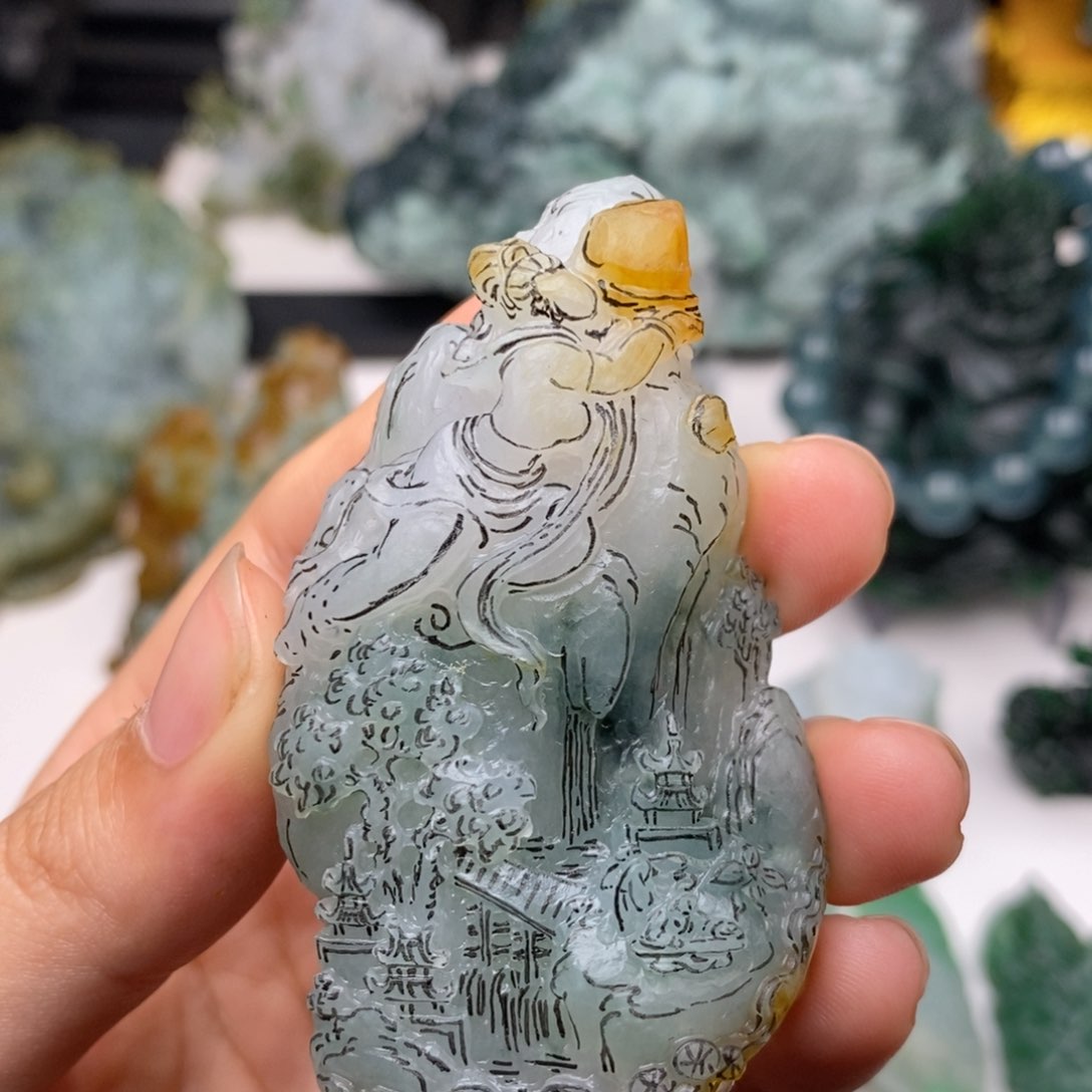 定制翡翠未镶嵌翡翠
