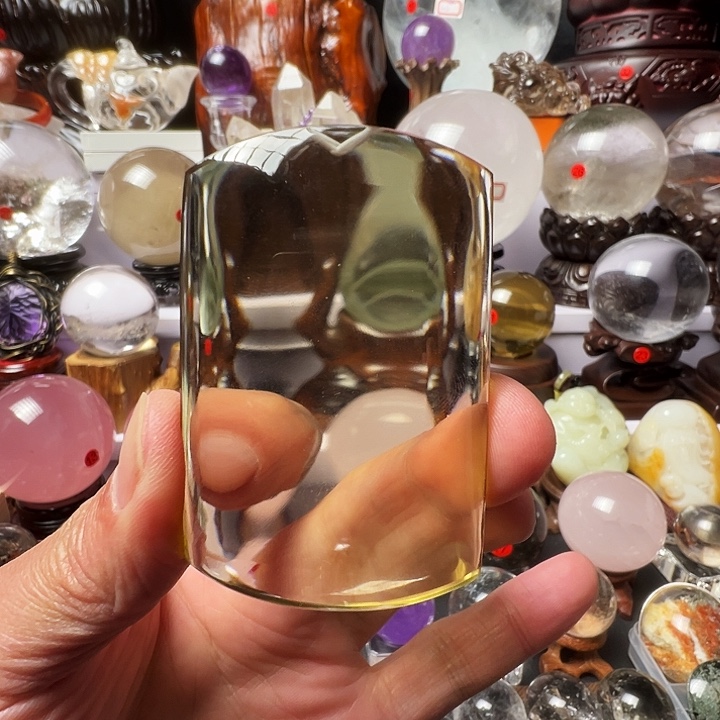 水晶未镶嵌颈饰大尺寸平安无事牌