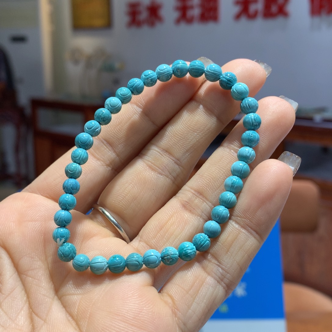 绿松石单圈未镶嵌