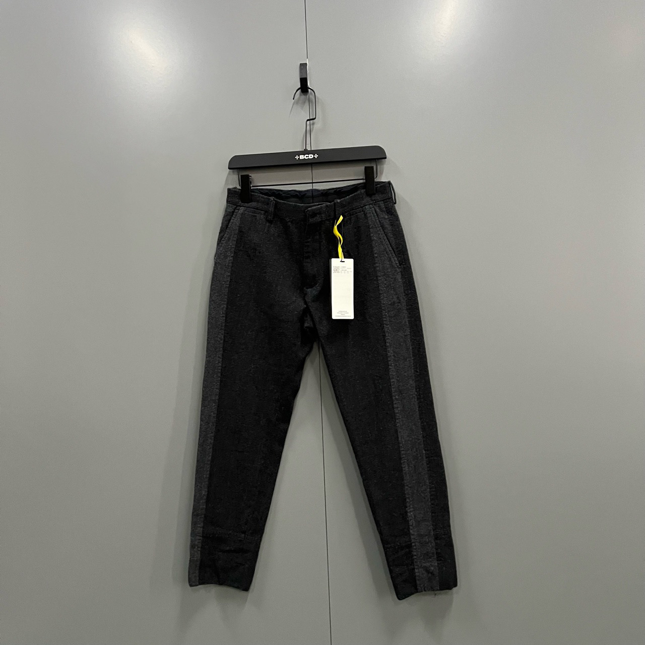 95新 maje jp1219 DG 拼接羊毛长裤 46码 302253