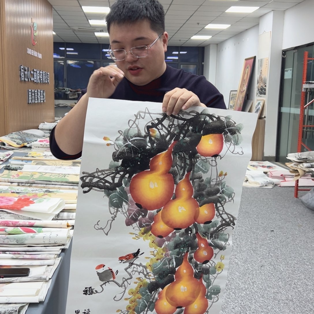 国画纯手工定制字画