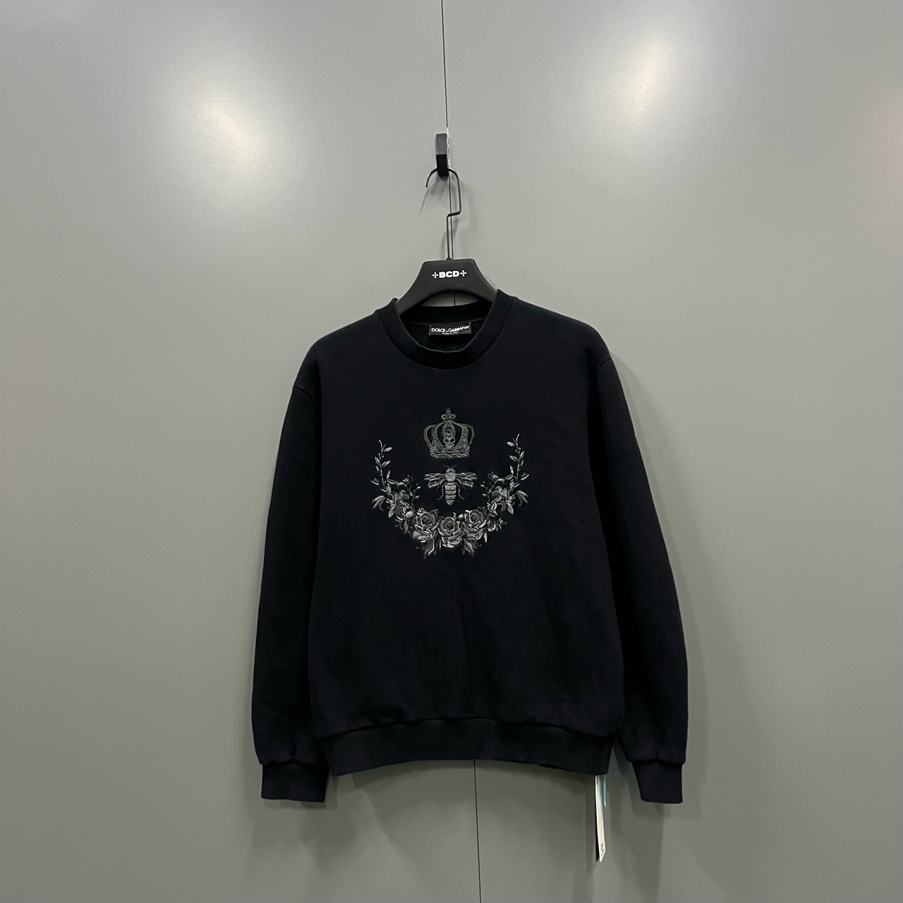 95新  （cc1）DG 皇冠花卉刺绣卫衣 48码/204923