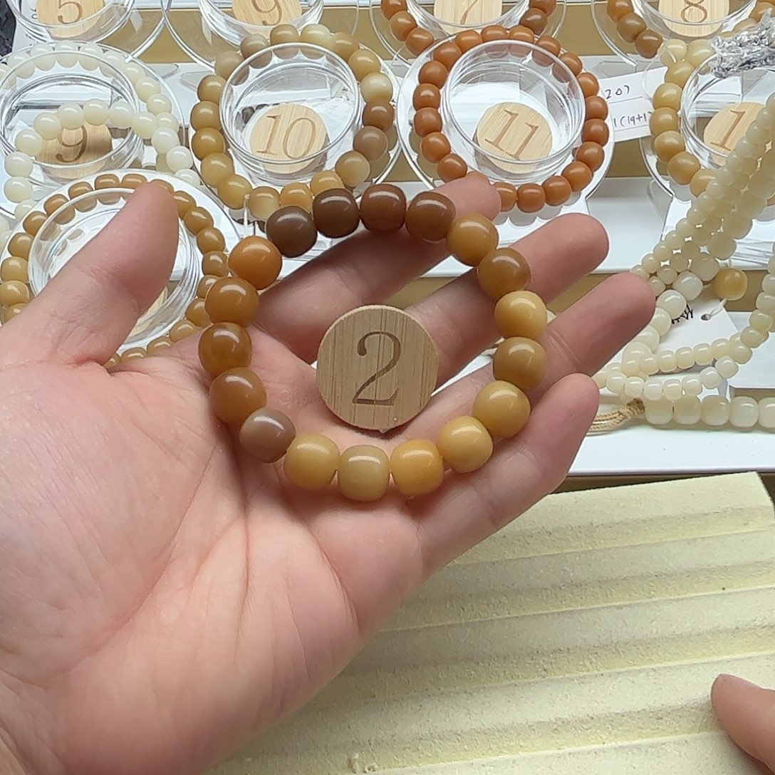 吊坠菩提根/象牙果13×12老料砂纸干磨单圈福利03