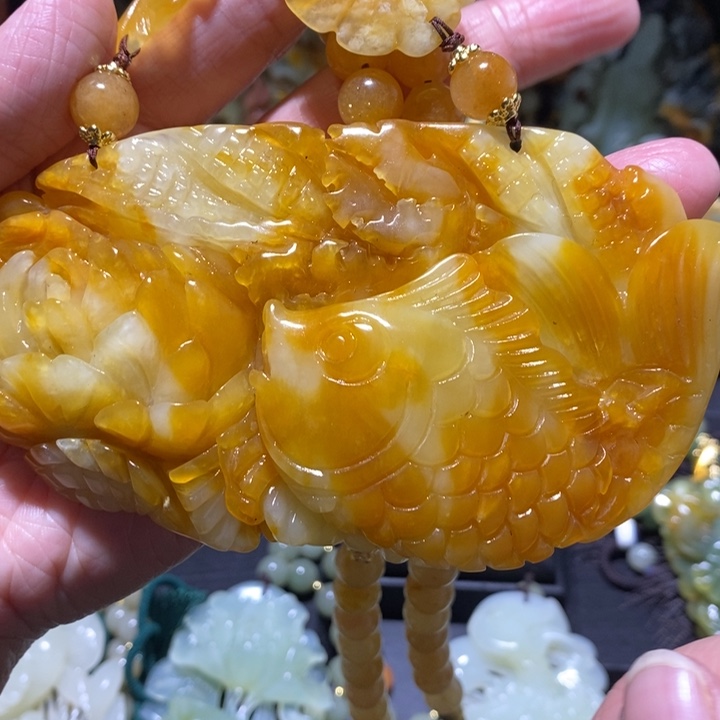 岫玉岫玉吊坠未镶嵌
