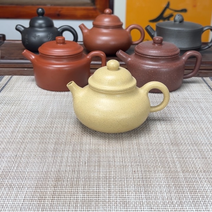 紫砂茶壶本绿容天