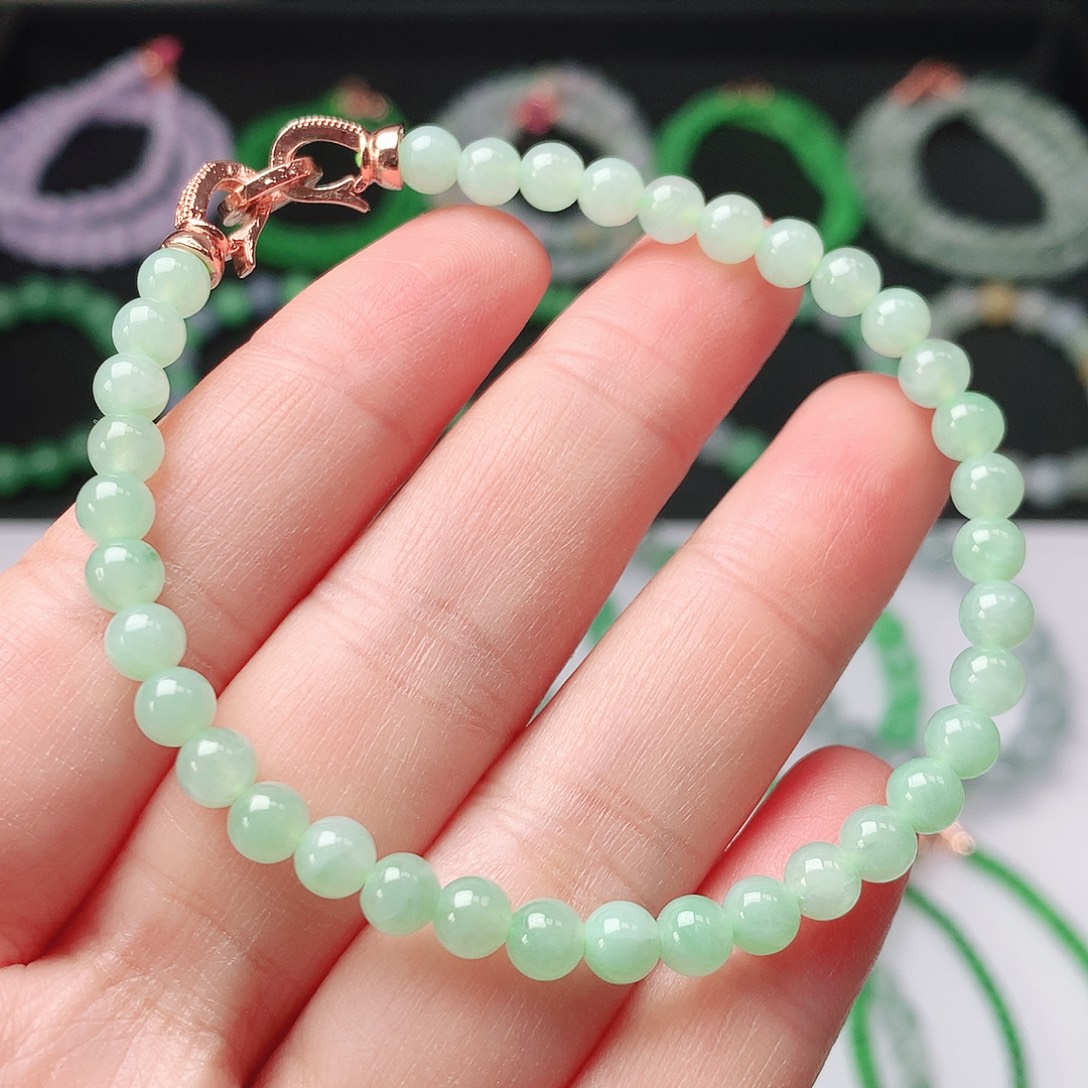 翡翠未镶嵌手链翡翠