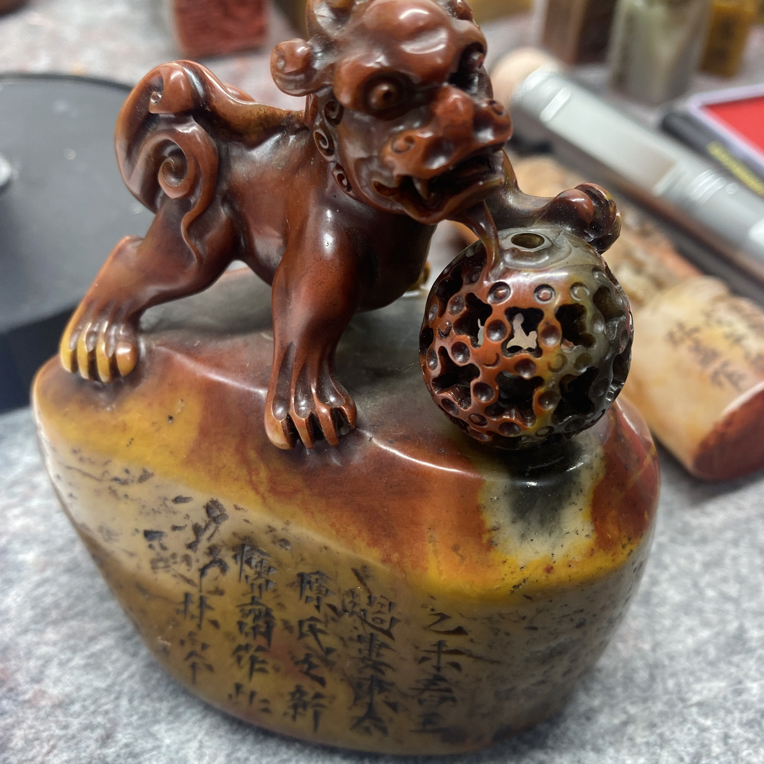 精品印章手工雕刻