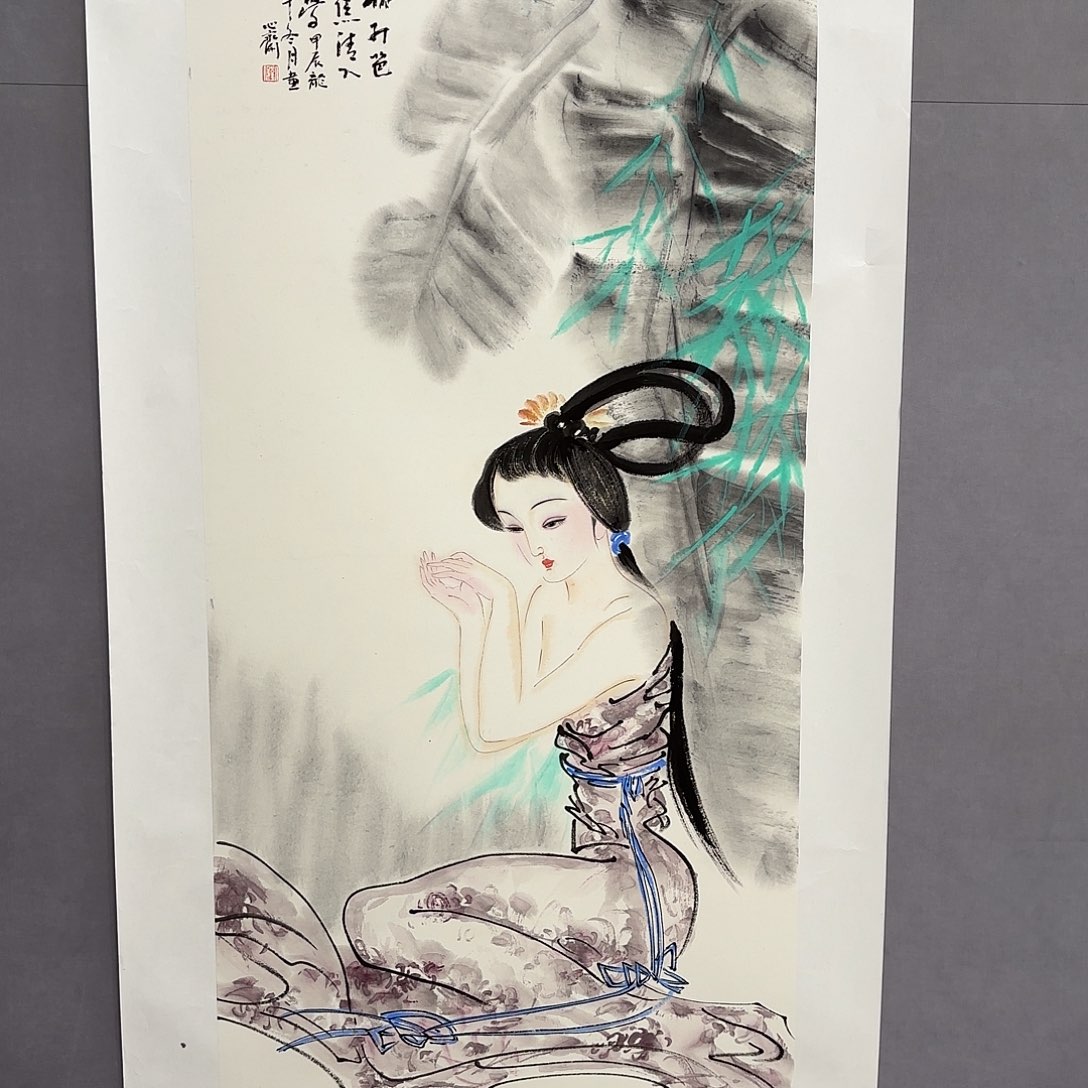 国画亲笔手绘原创