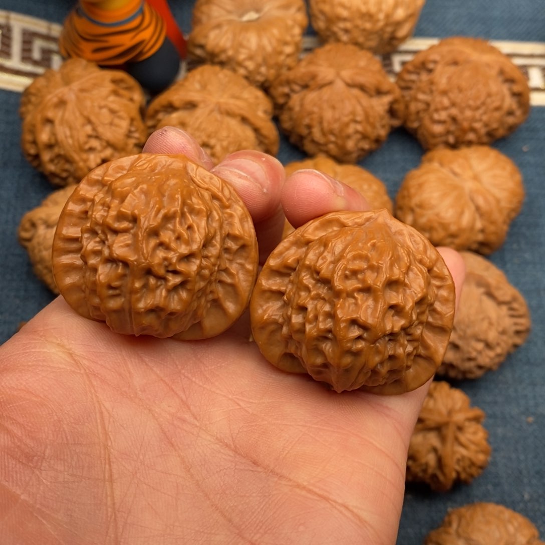 文玩核桃把件38全品官印