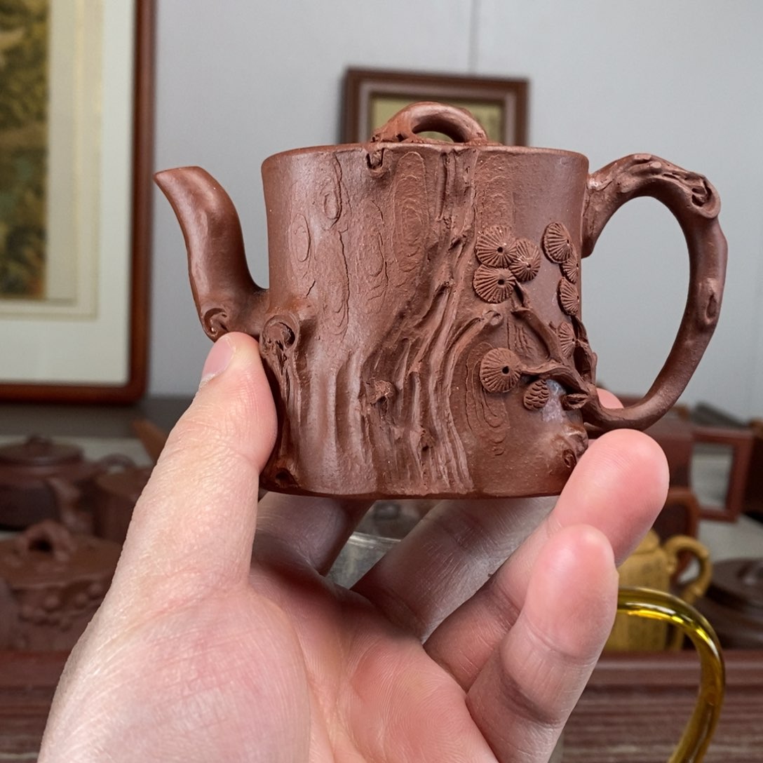 茶壶紫砂原矿泥料传统工艺制作