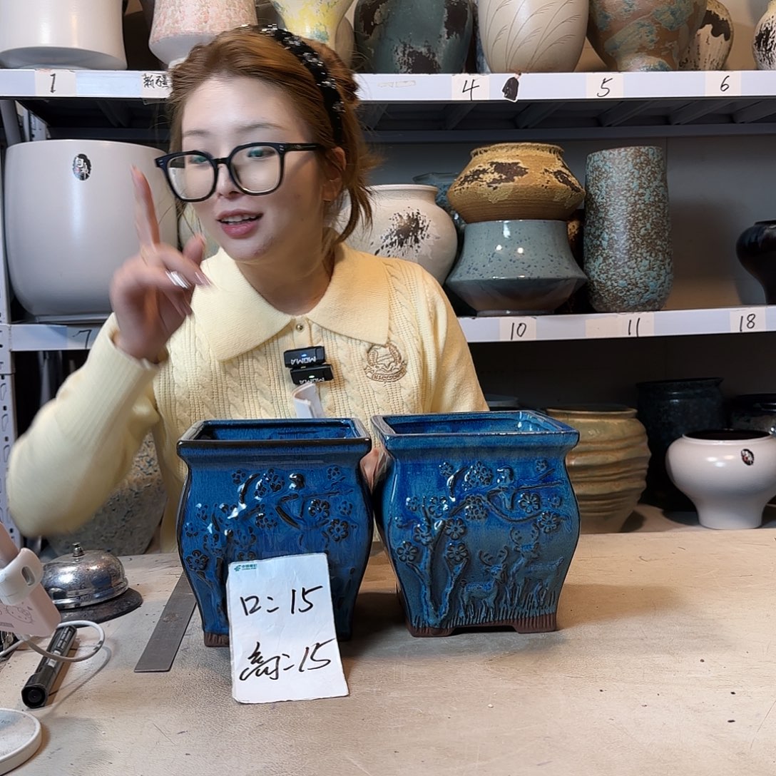 15@15 紫砂花盆尺寸