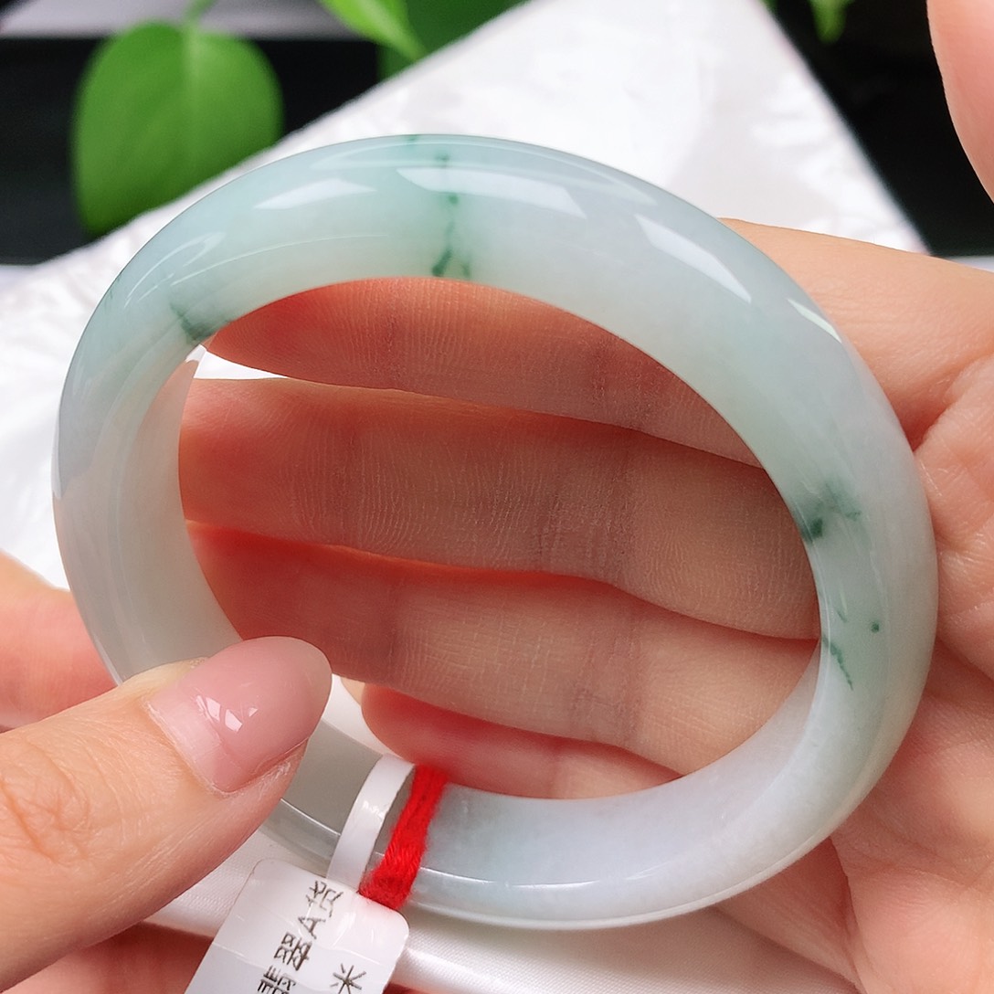 翡翠手镯未镶嵌56 57 56