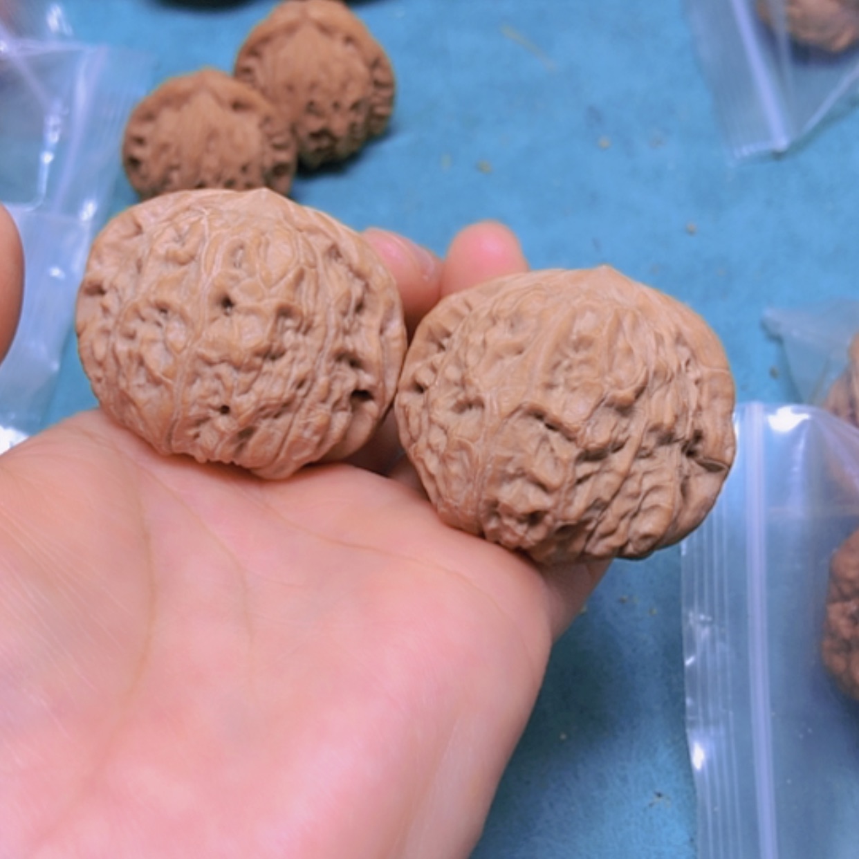 【闪购商品】把件核桃43南瓜墩