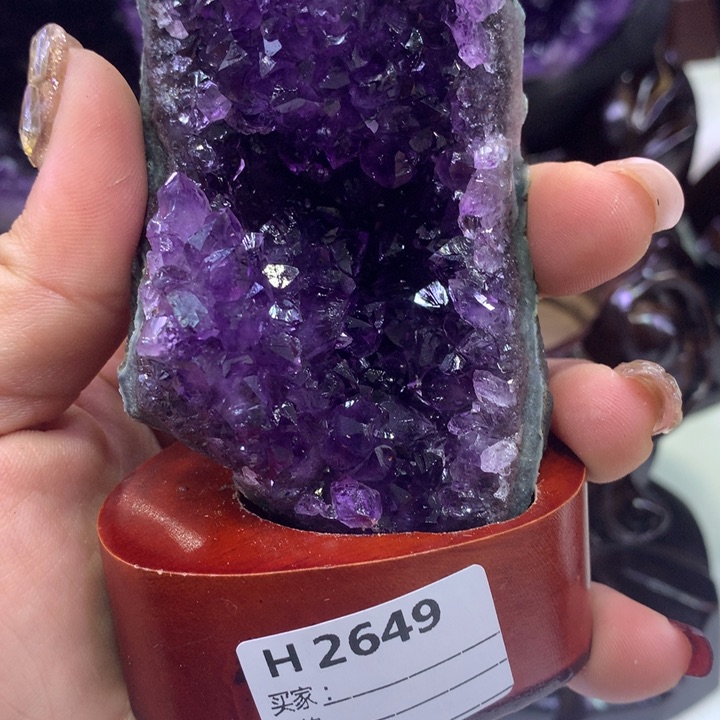 紫晶1未镶嵌2649紫水晶