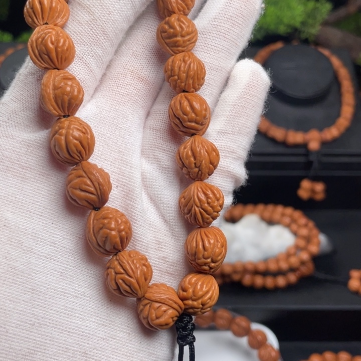 木质类精品桃核手持