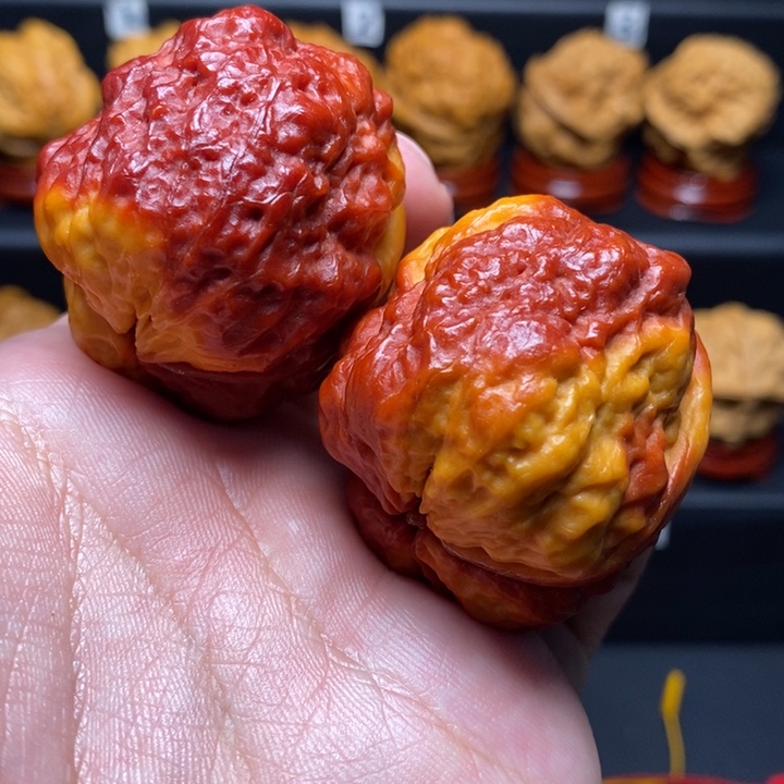 文玩核桃把件42祥龙