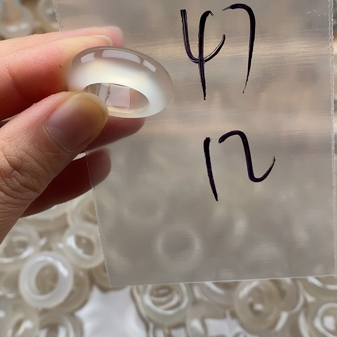 未镶嵌戒指玛瑙/玉髓