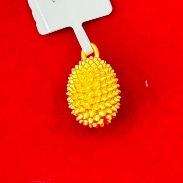 【莹莹专享】足金999 榴莲吊坠 1.98 GP