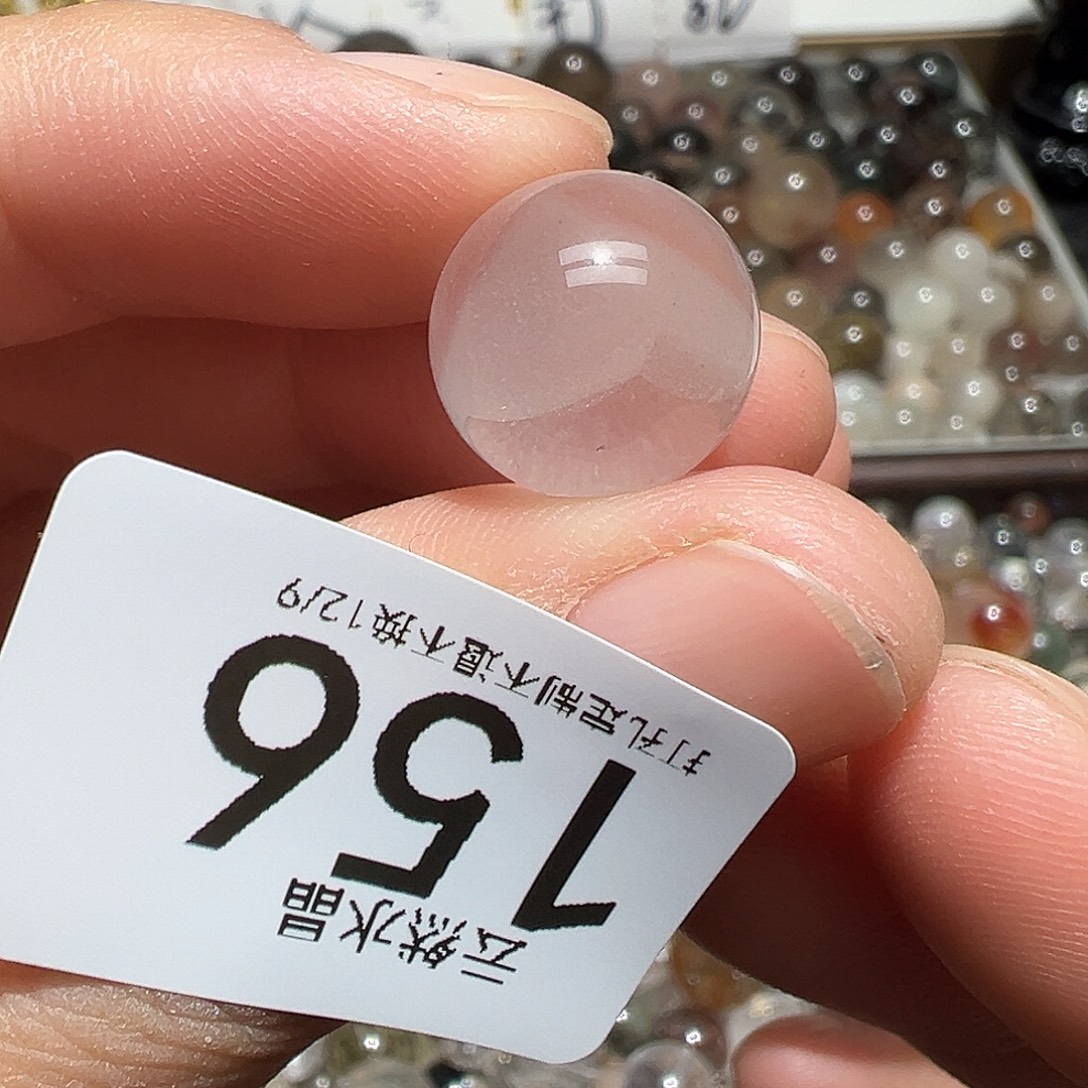 珠宝半成品水晶未镶嵌