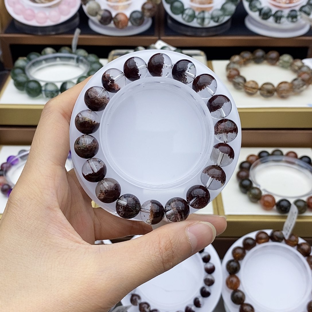 水晶手串未镶嵌红幽灵