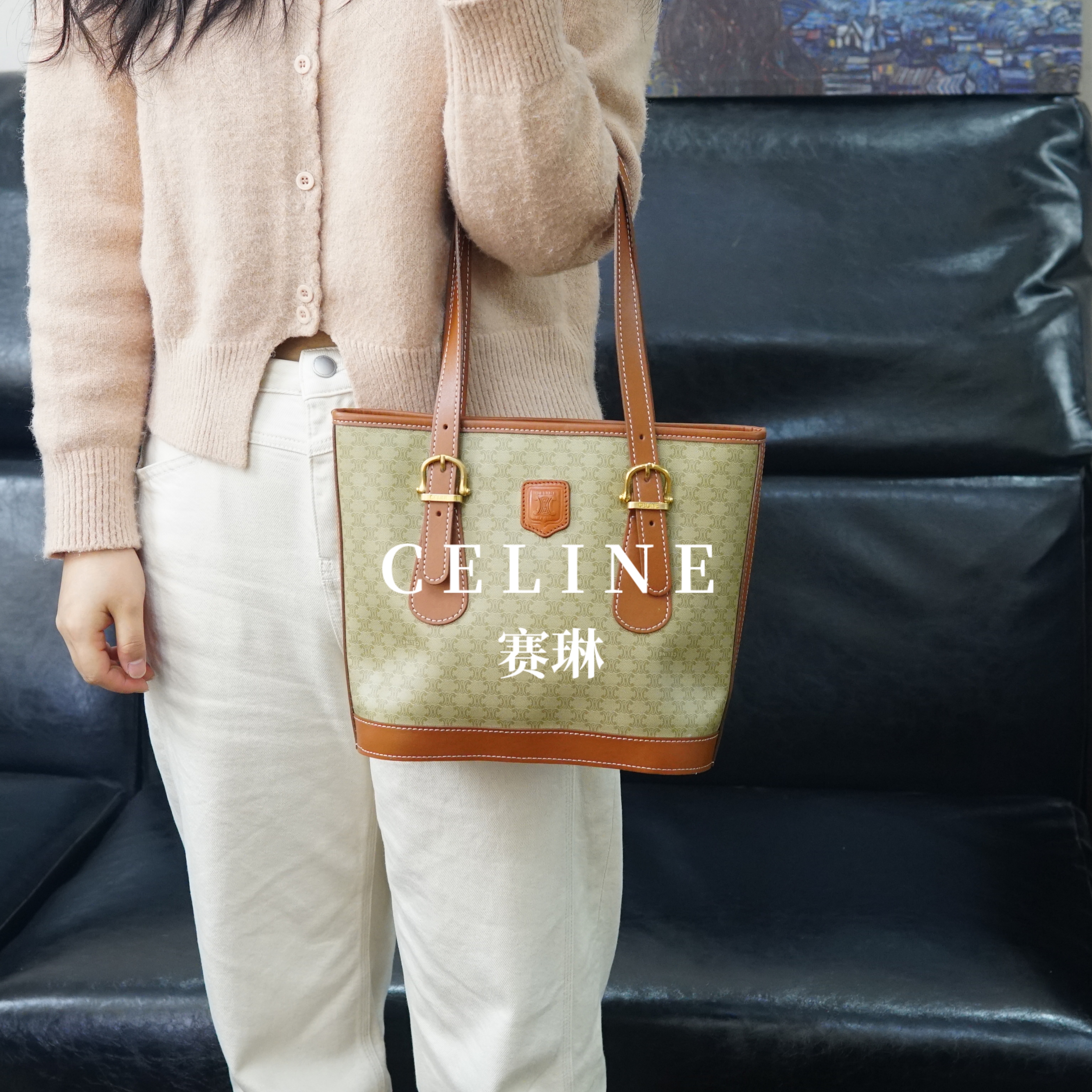 95新 Celine/思琳 米花单肩包/HD02611212/1212