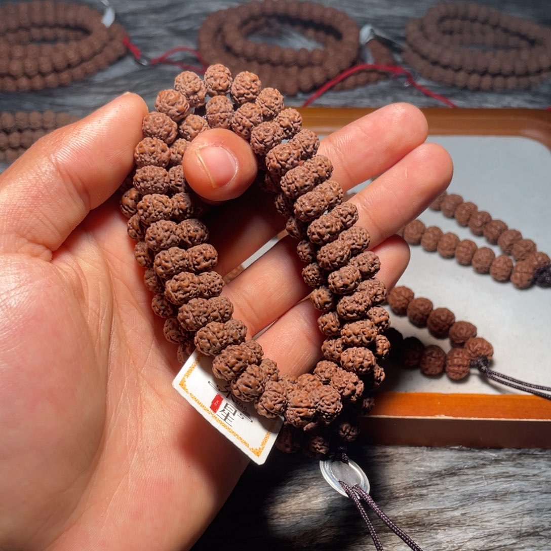 金刚菩提手串精挑战神双龙飞碟树祖108