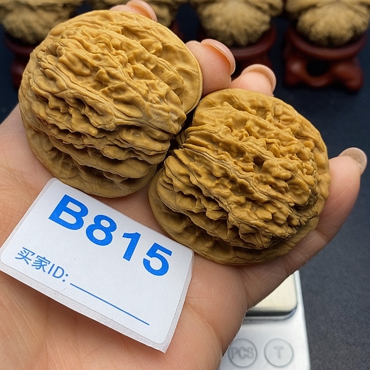 铁***强把件文玩核桃篓子4.6