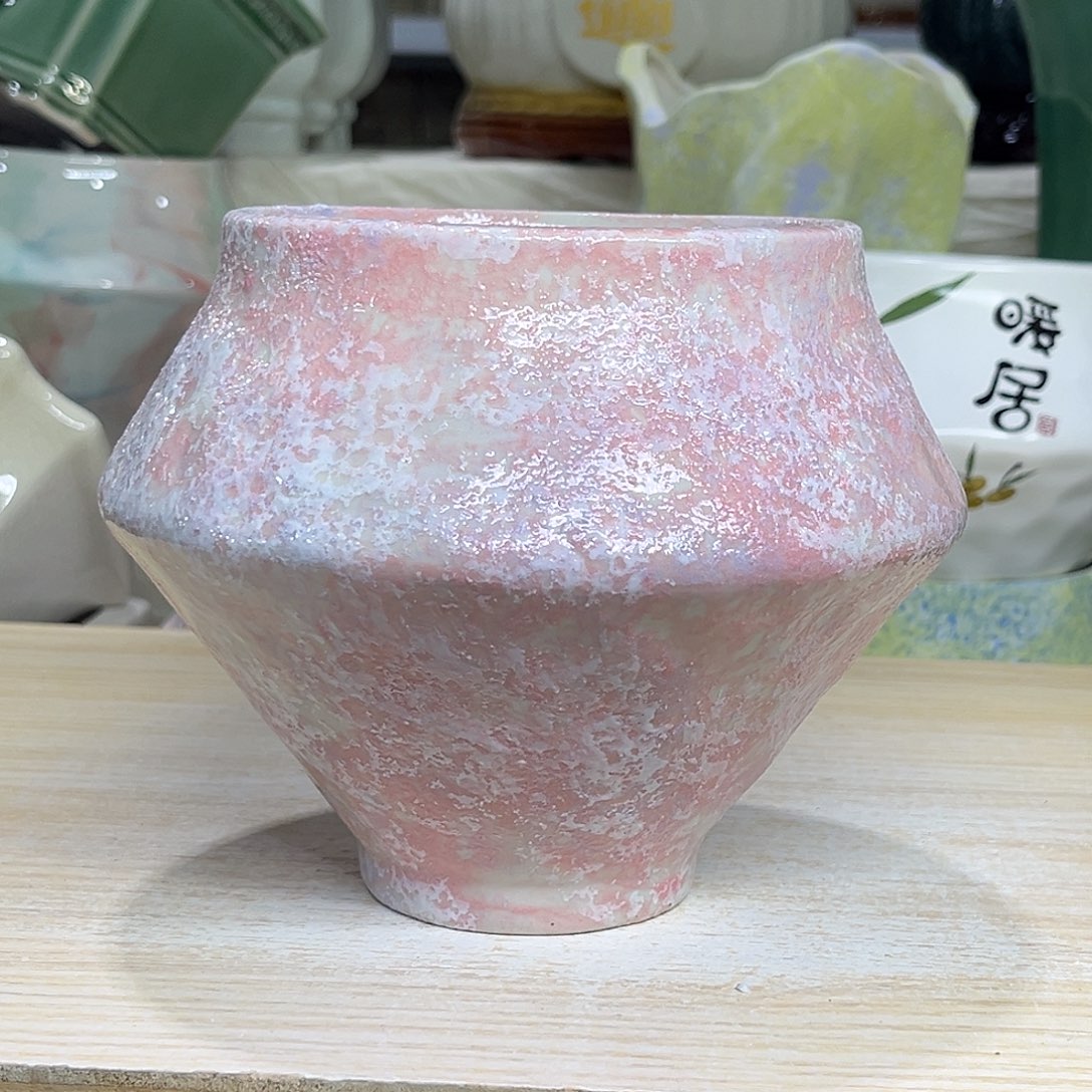 陶瓷绿植多肉微瑕花盆外口径：11*13