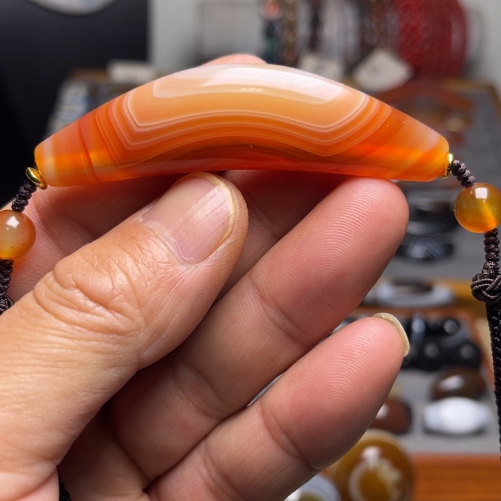 玛瑙/玉髓吊坠(不含链)未镶嵌