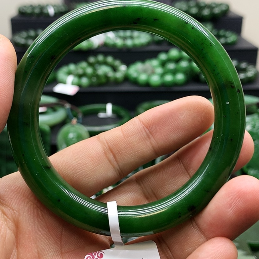【闪购商品】和田玉（碧玉）手镯未镶嵌