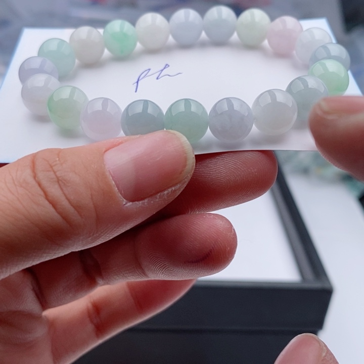 翡翠手链未镶嵌多样性