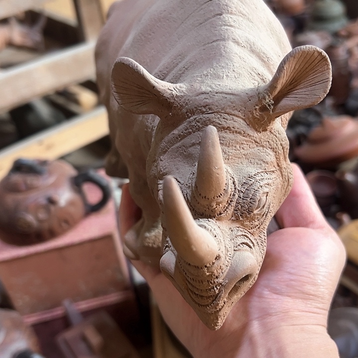 紫砂茶壶原矿紫砂茶宠