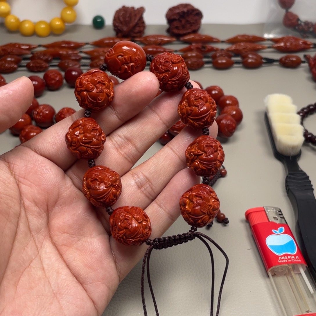 明***明手串/手链橄榄核手串