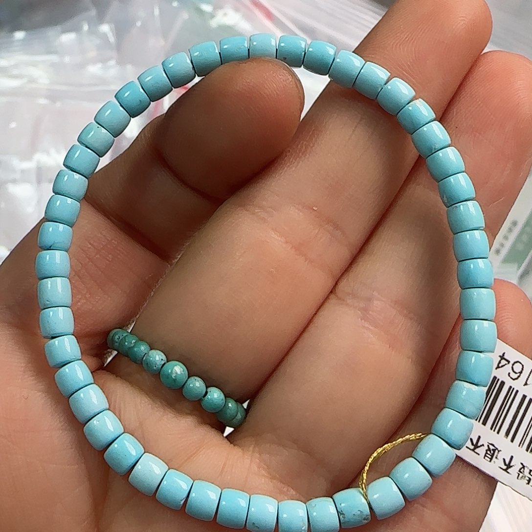 绿松石珠宝半成品未镶嵌