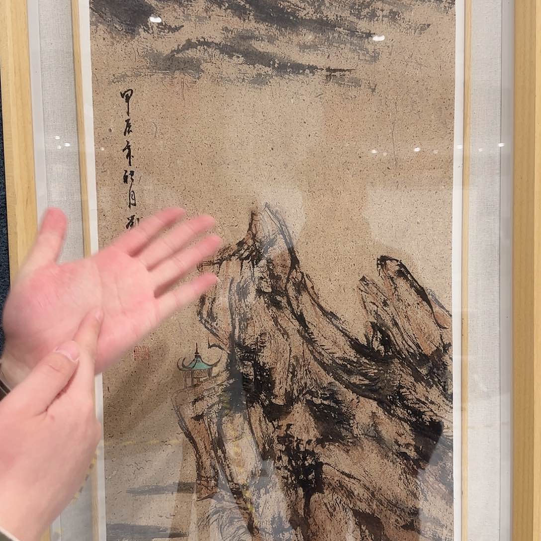 国画艺术家的作品