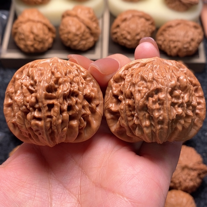 文玩核桃把件精品四座楼43