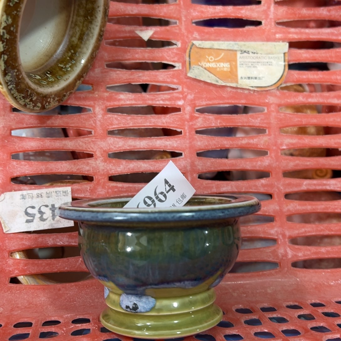 陶瓷景德镇手工花盆