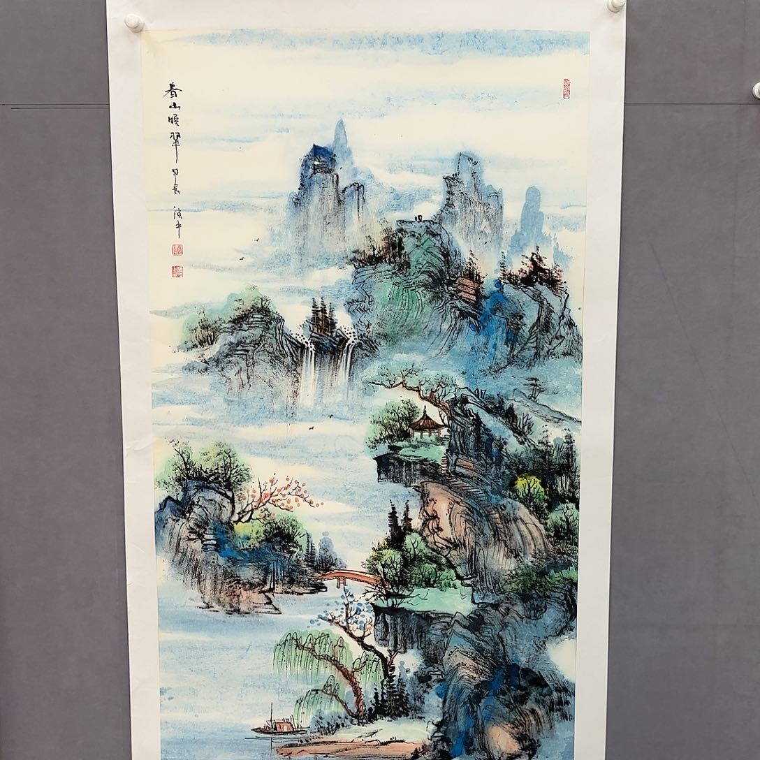 国画亲笔手绘原创