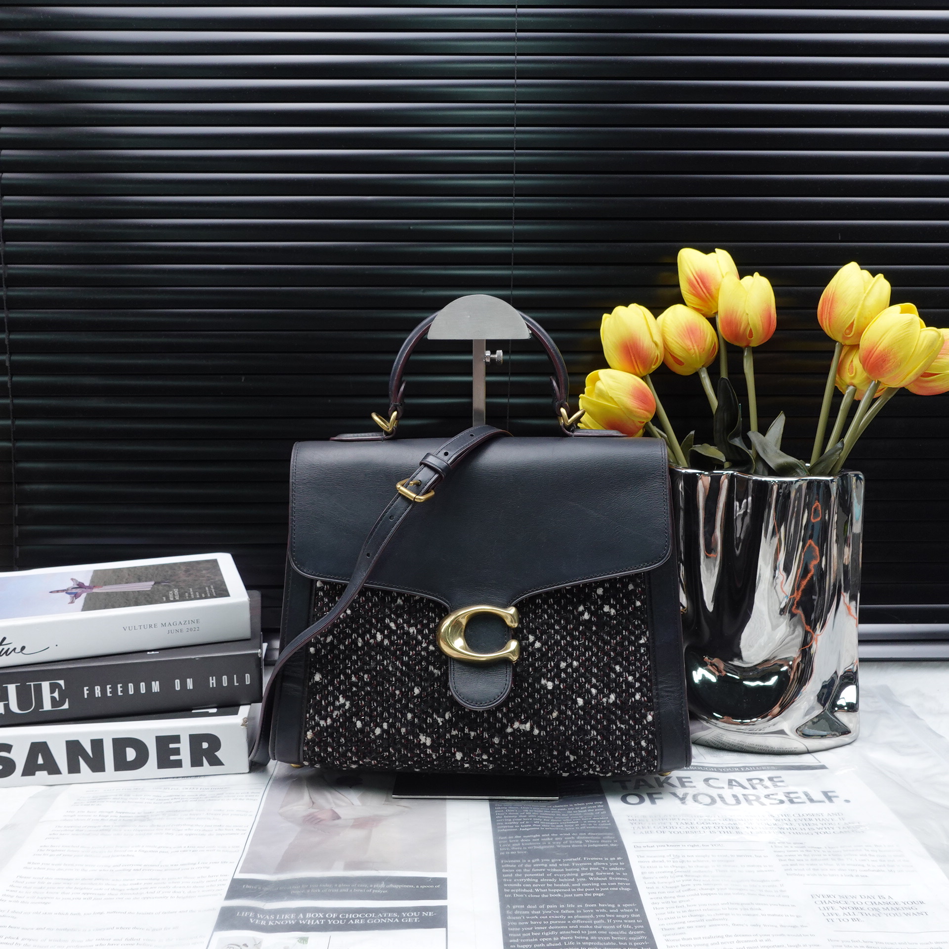 95新 COACH/蔻驰 单肩包/T10238933