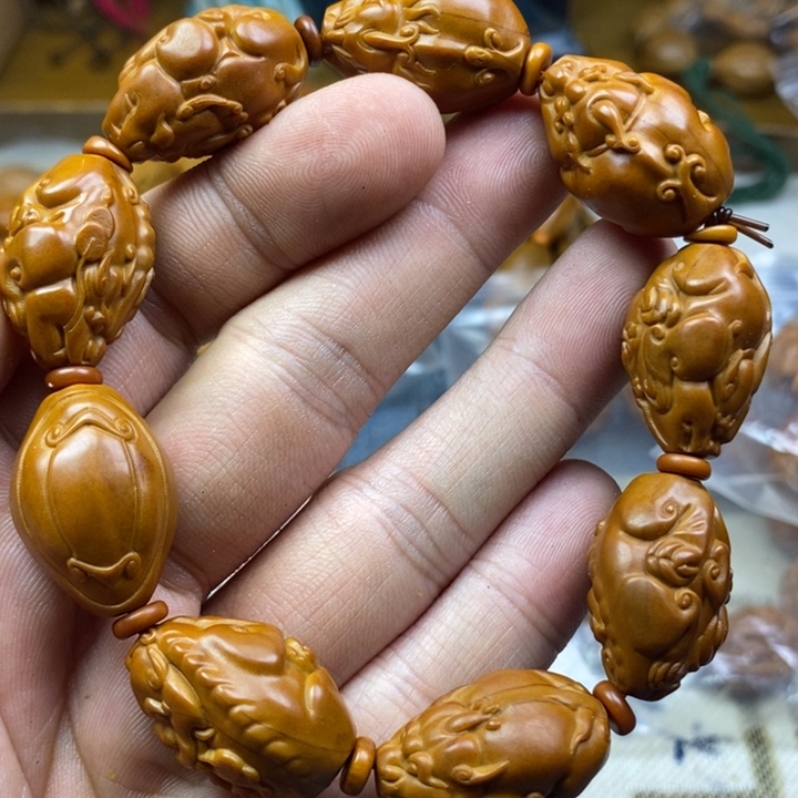 手串/手链橄榄核橄榄核雕工艺手串