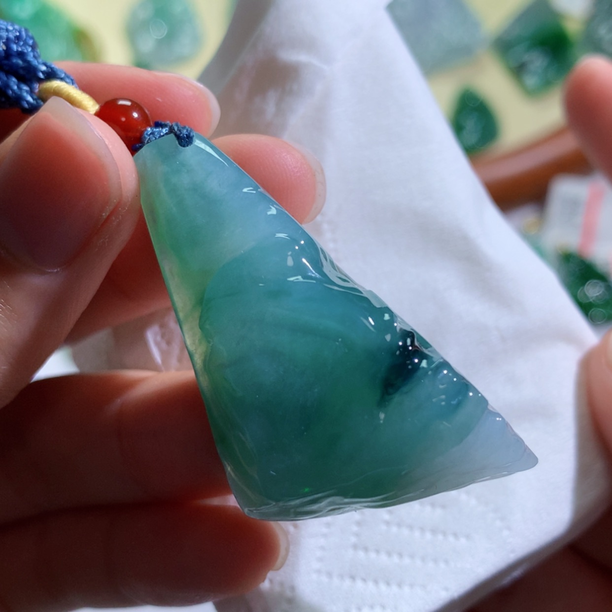 【闪购商品】翡翠吊坠(不含链)未镶嵌 5662