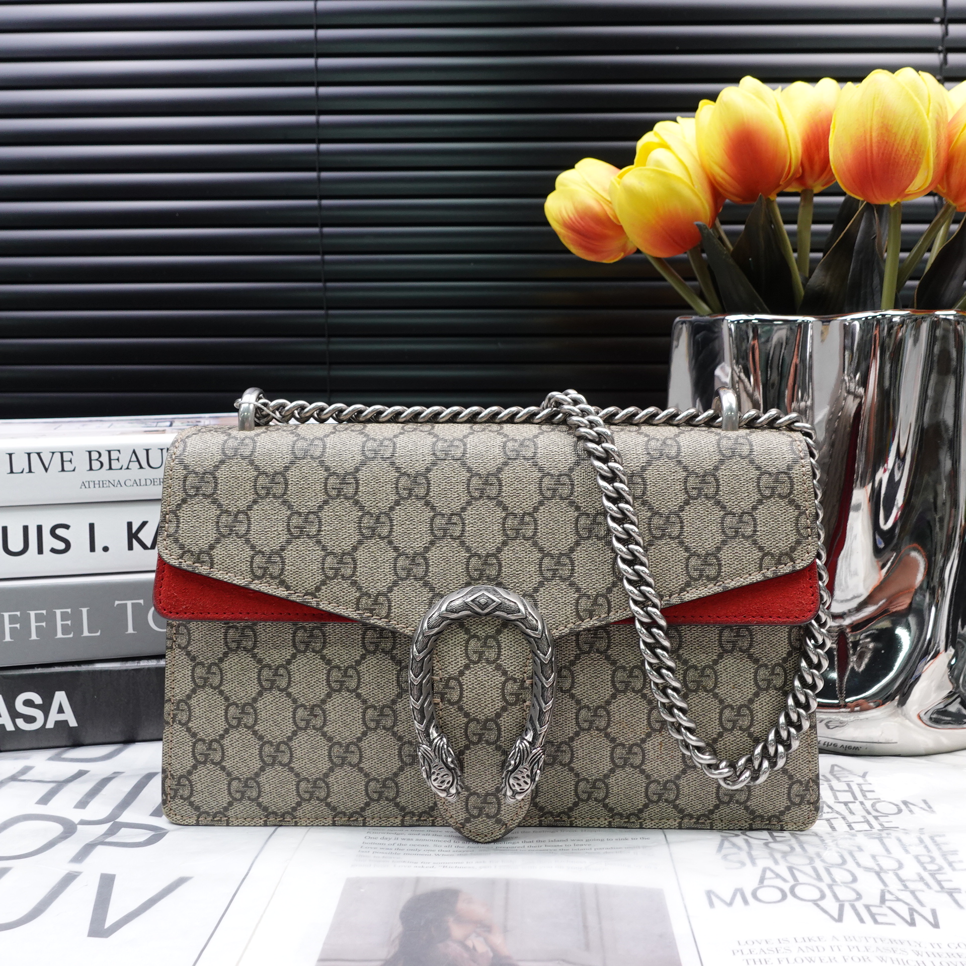 95新 GUCCI/古驰 单肩包/T10247409