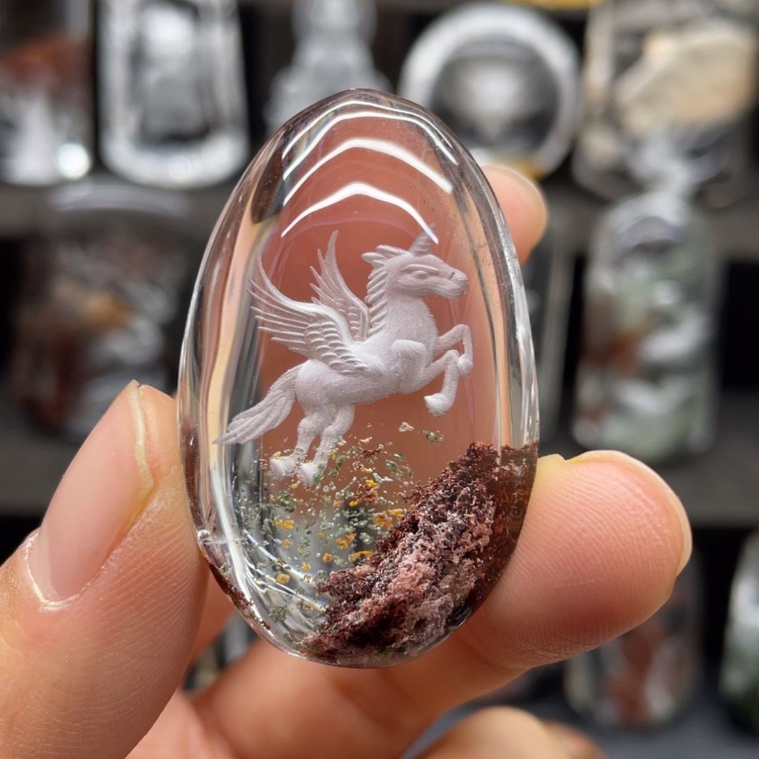 水晶吊坠未镶嵌马