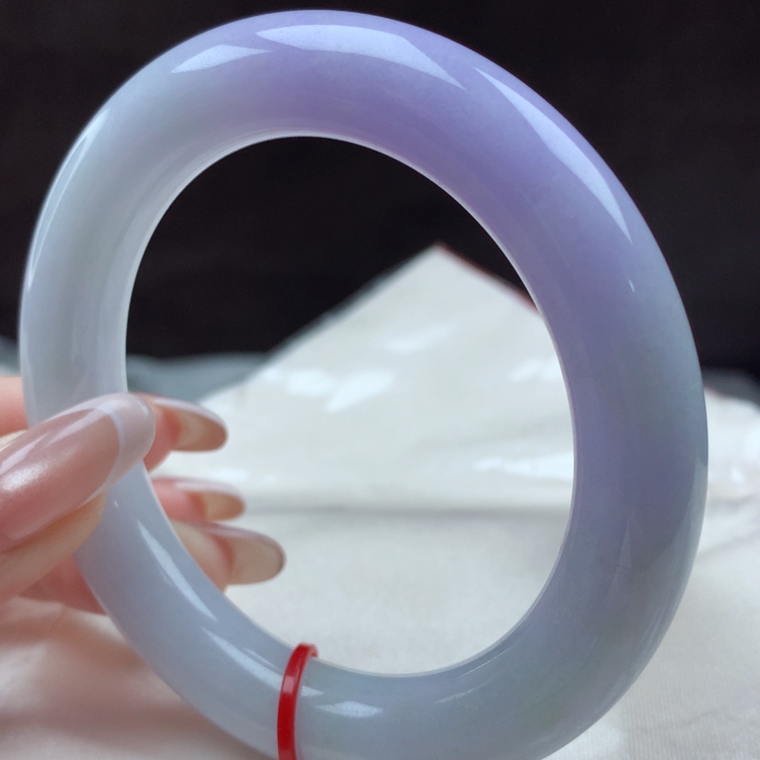 翡翠手镯（圆镯）未镶嵌95603，