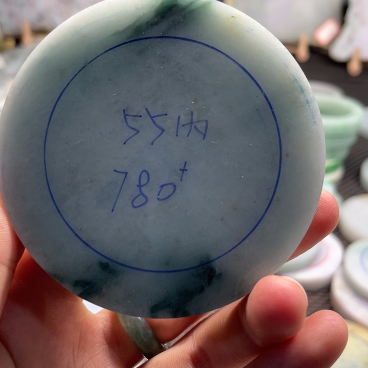 翡翠未镶嵌手镯天然缅甸翡翠A货手镯