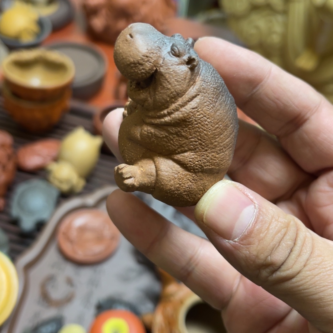 紫砂茶宠紫砂爱吧